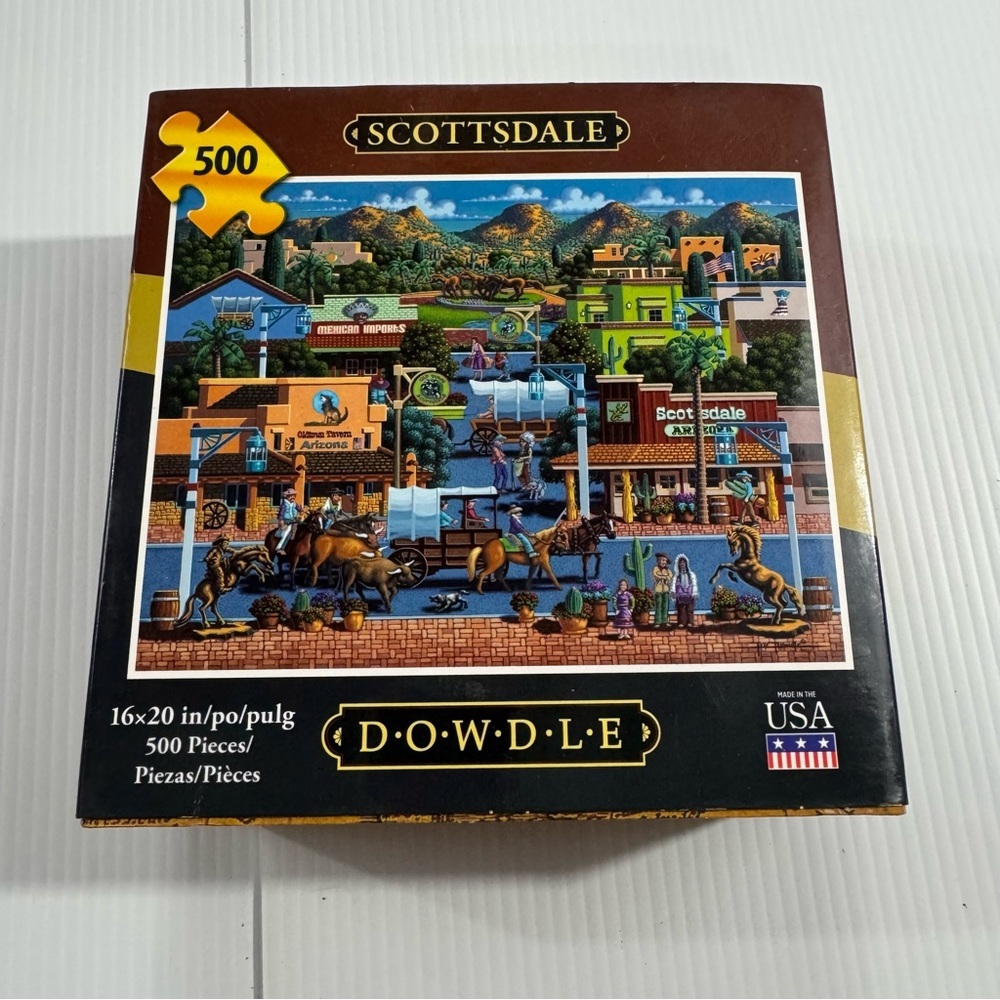 12. Dawdle Scottsdale 500-Piece Puzzle